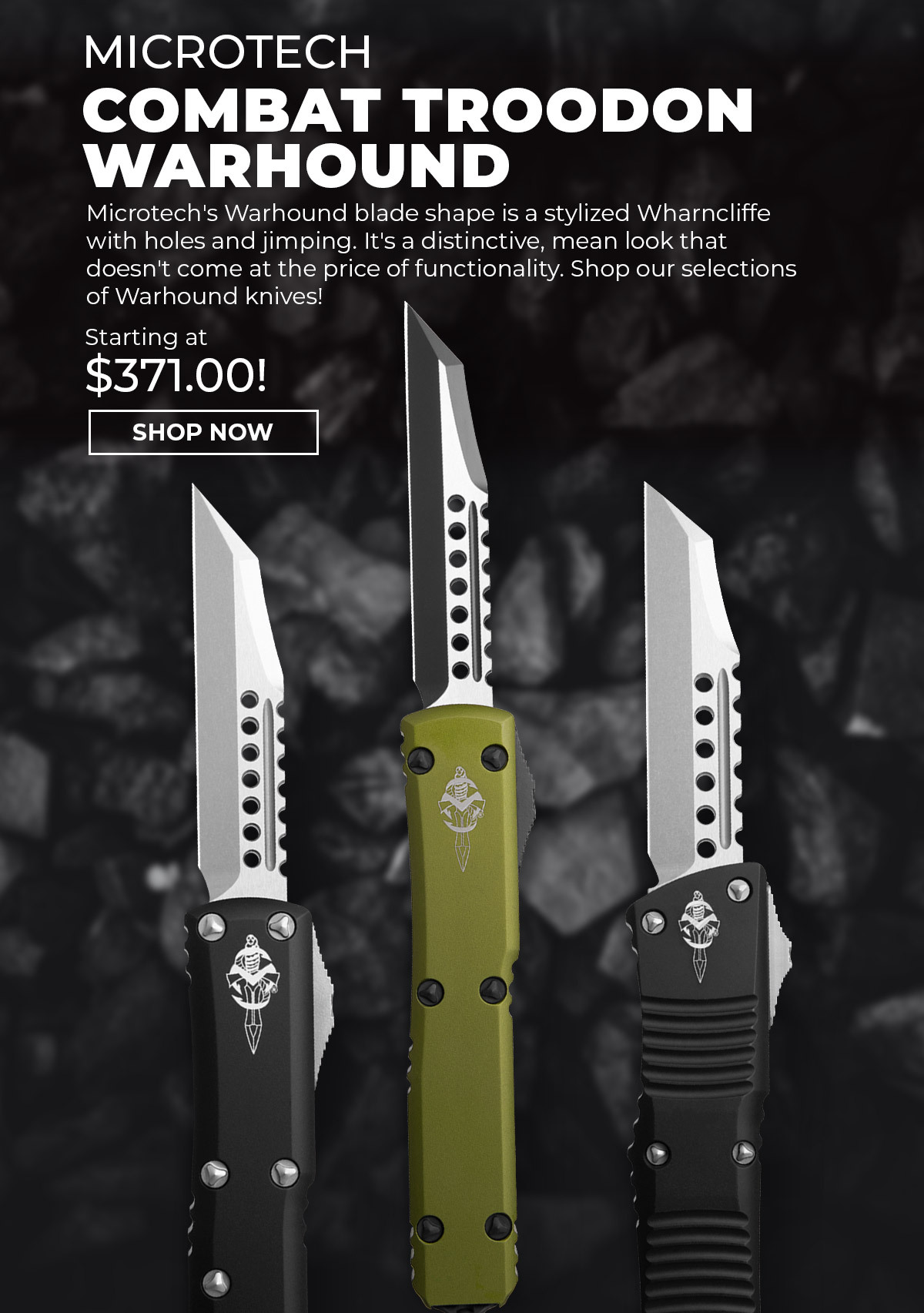 Microtech Combat Troodon Warhound