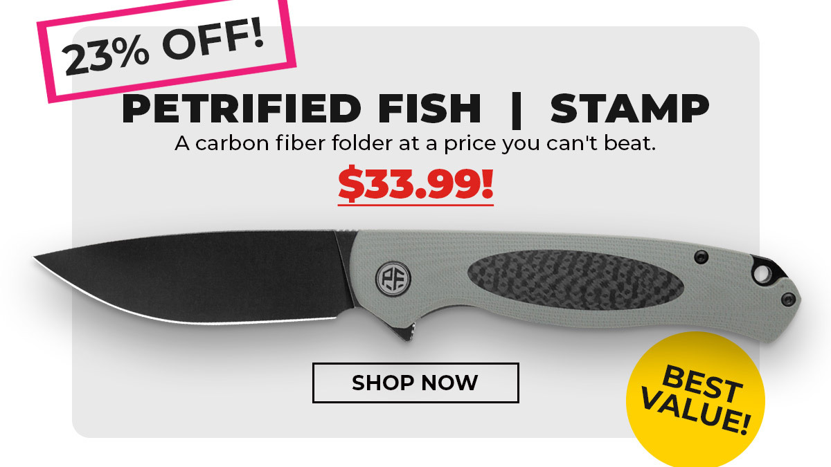 Petrified Fish Stamp