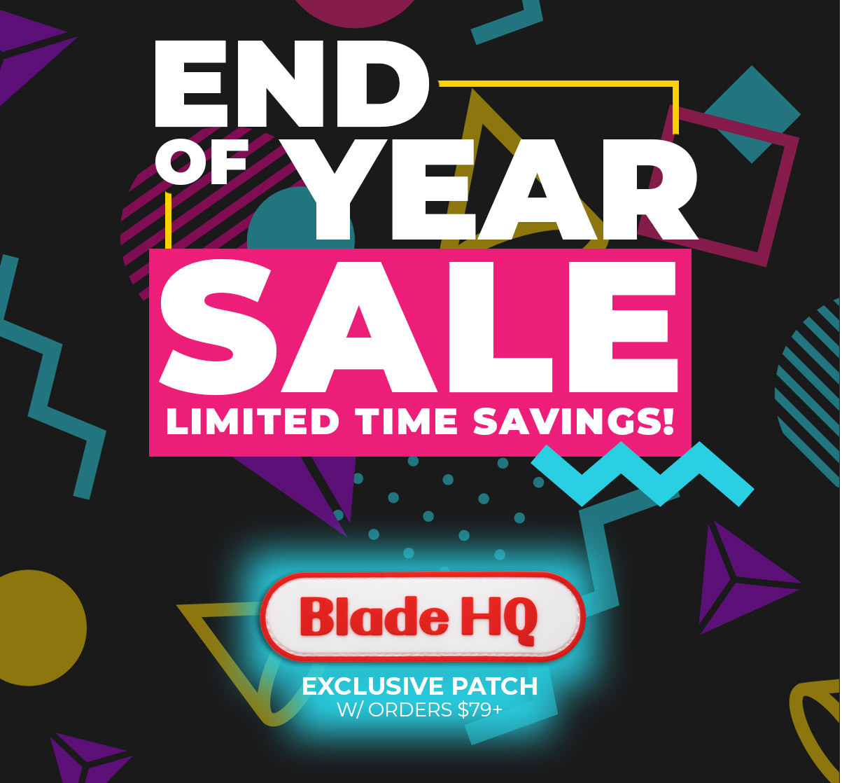 End of Year Sale Begins!