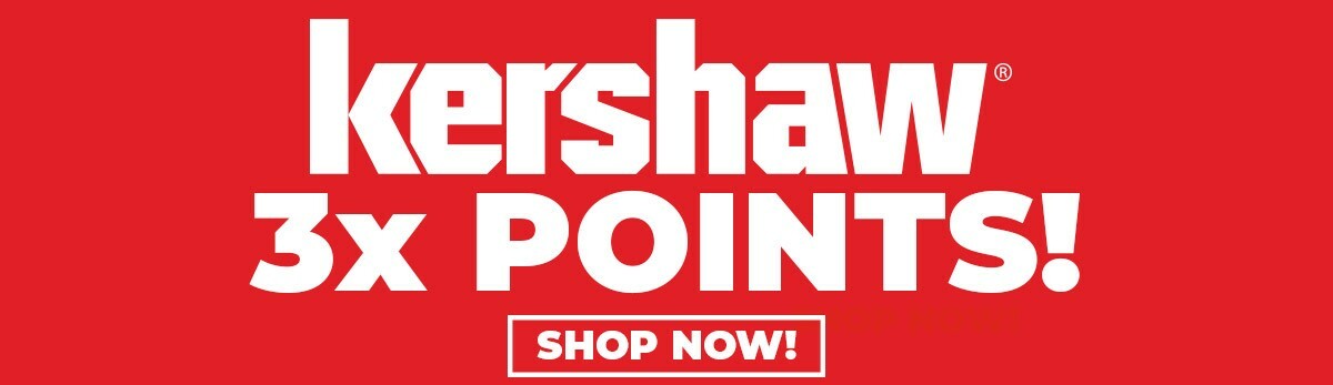 3X Blade Club Points on Kershaw