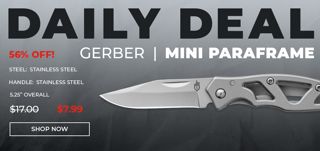 Daily Deal - Gerber Mini Paraframe