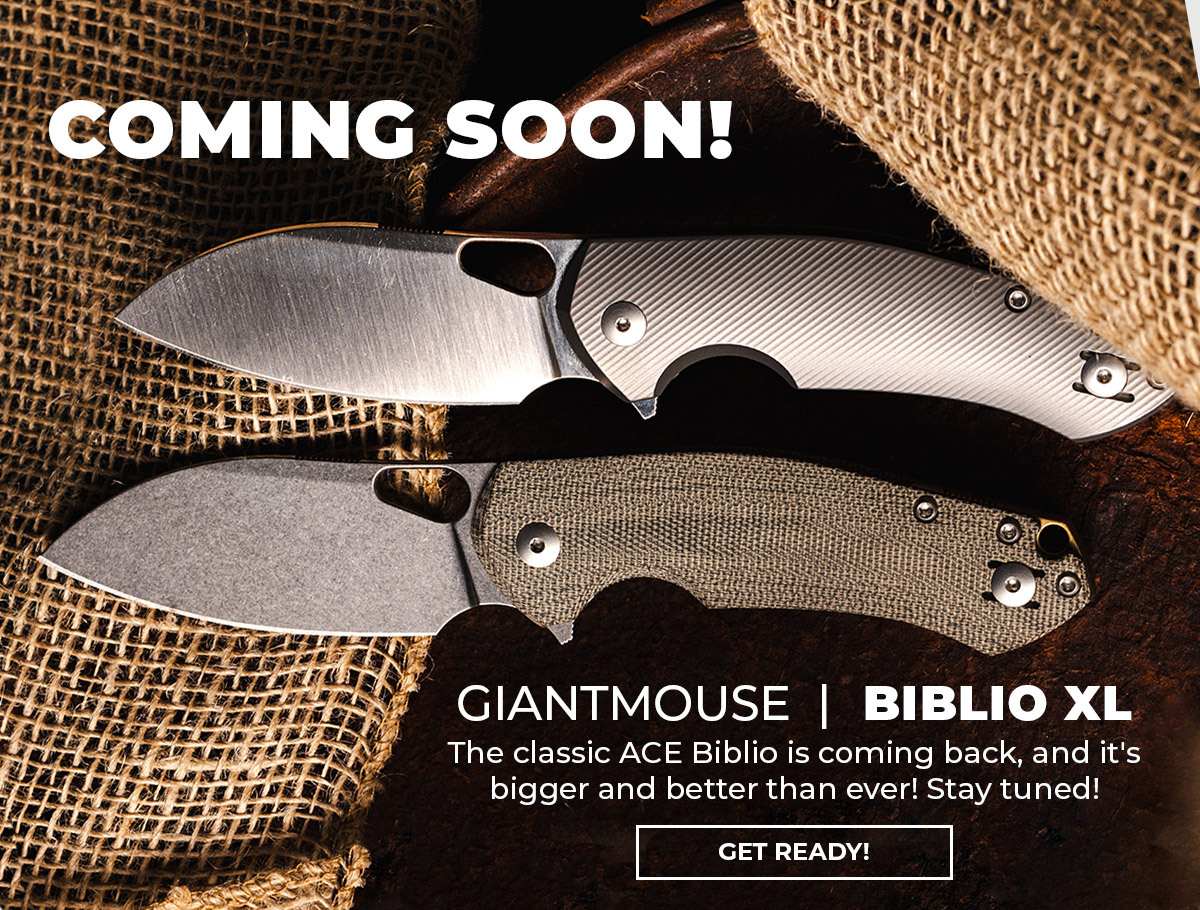 Coming Soon - GiantMouse Biblio XL
