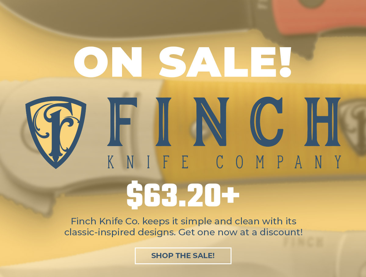 Finch Knife Co. on sale