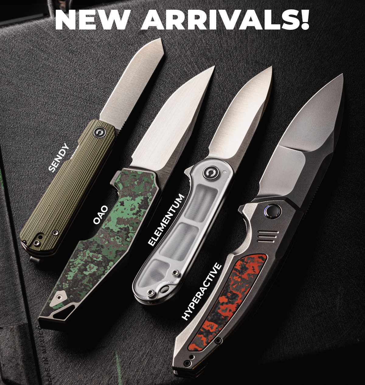 New WE/CIVIVI/SENCUT