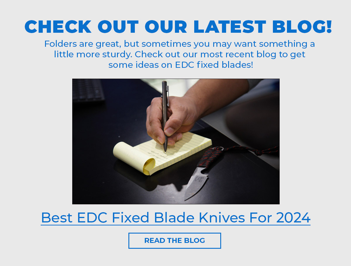 Blog - Best EDC Fixed Blade Knives