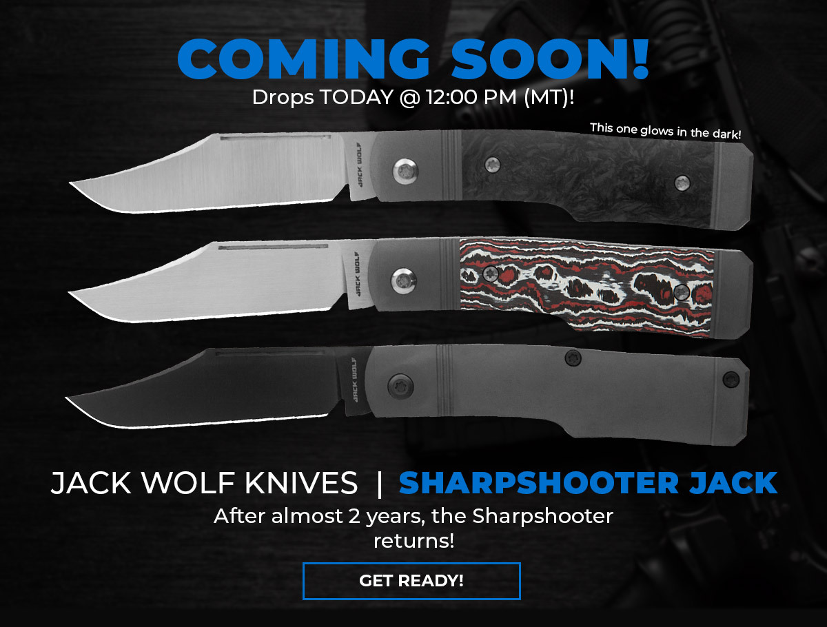 Coming Soon - Jack Wolf Knives Sharpshooter Jack
