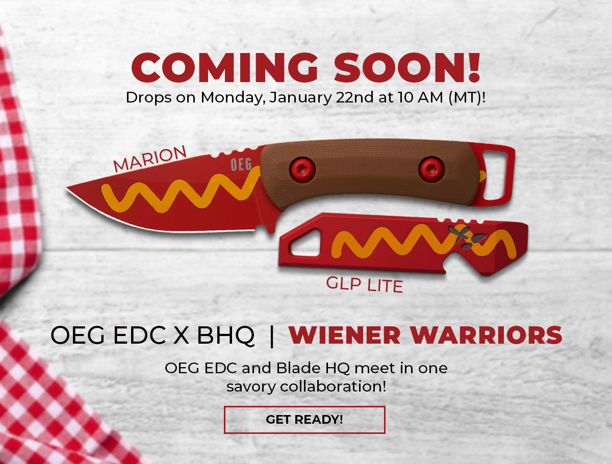 Coming Soon - OEG EDC x BHQ Wiener Warriors