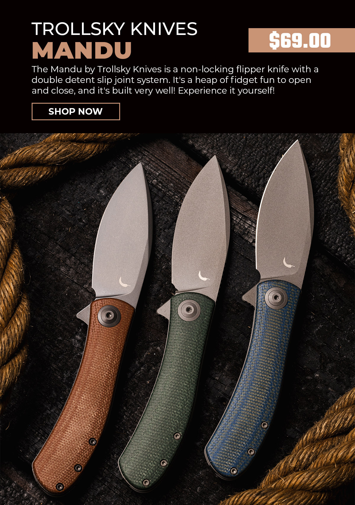 Trollsky Knives Mandu