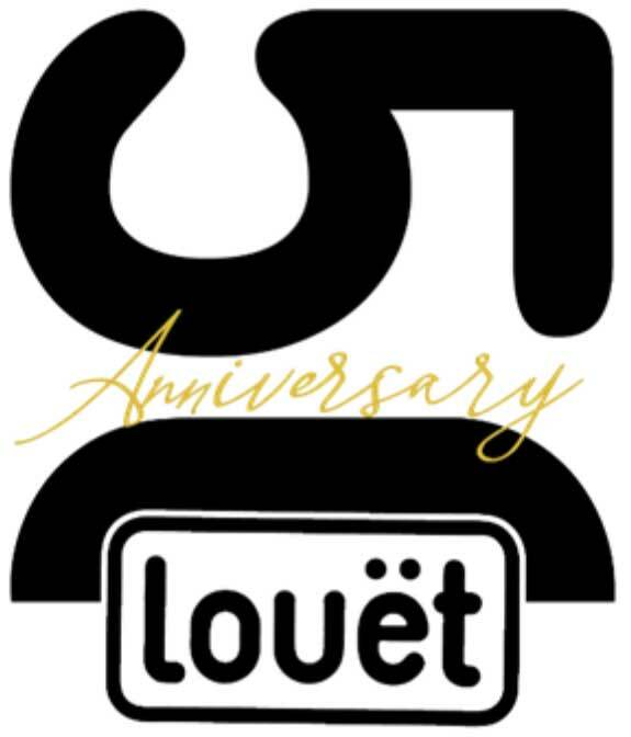 Louet 50th Anniversary logo