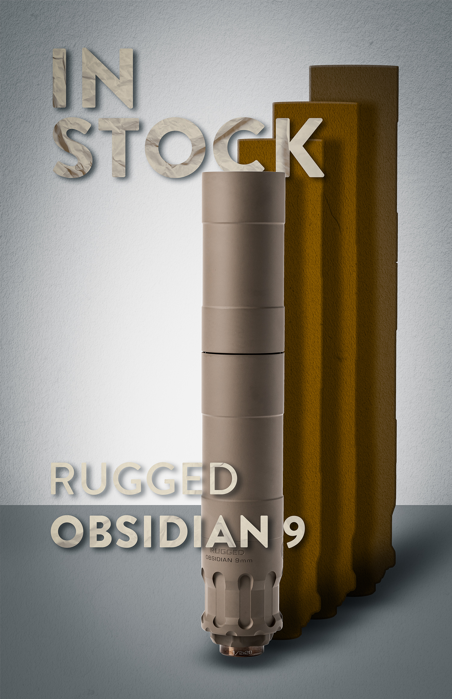 Rugged Obsidian 9 - In Stock