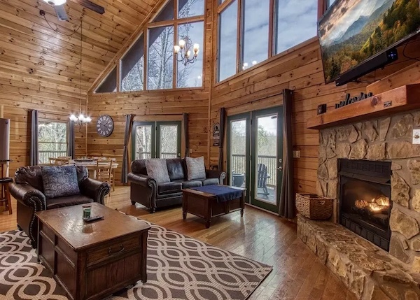 hugged by the smokies