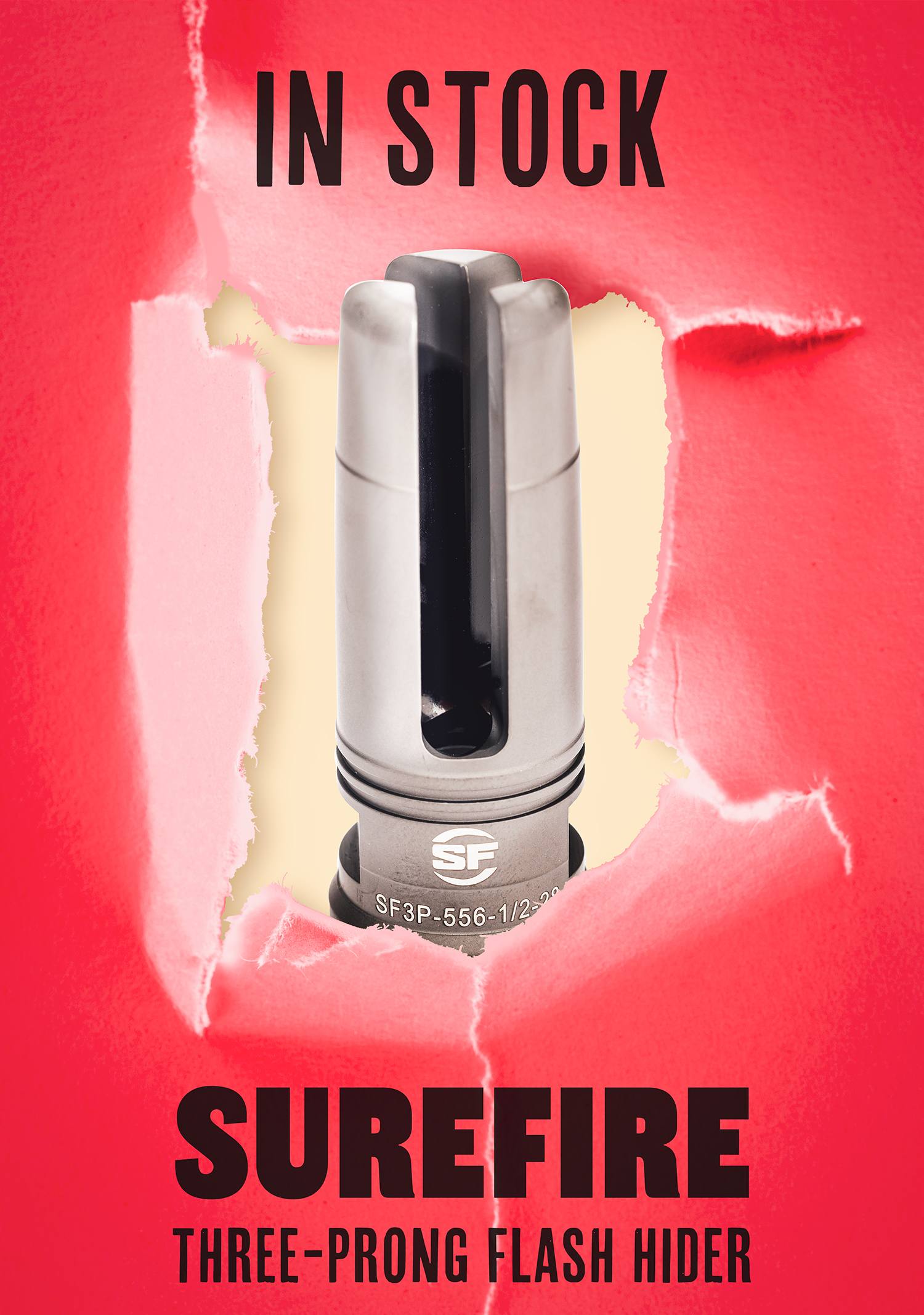 SureFire Three-Prong Flash Hider - In Stock