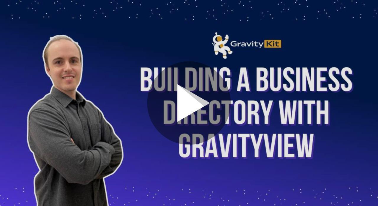 Building a business directory with GravityView