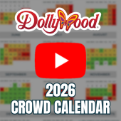 Dollywood Crowd Calendar