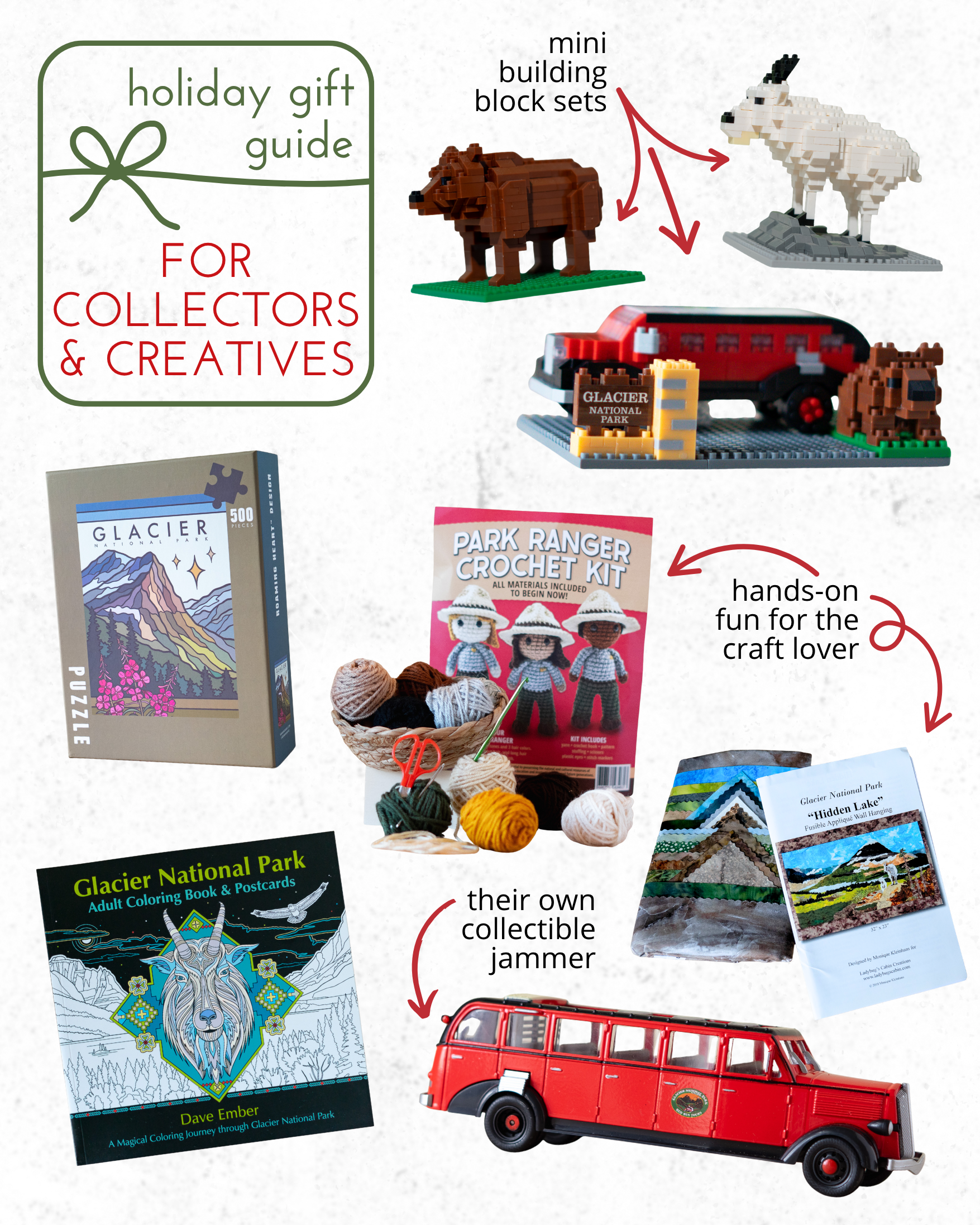 Collectors and creatives gift guide: mini building block sets, hands-on fun for the craft lover, their own collectible jammer 