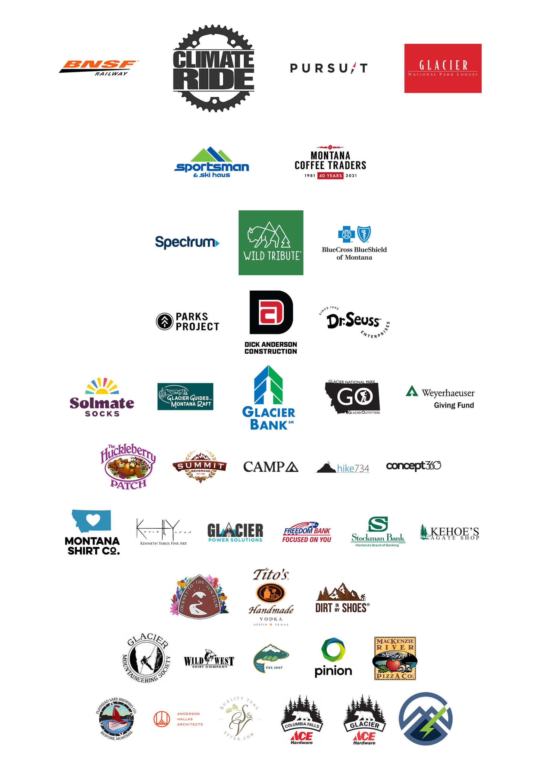 Logos of GNPC business partners