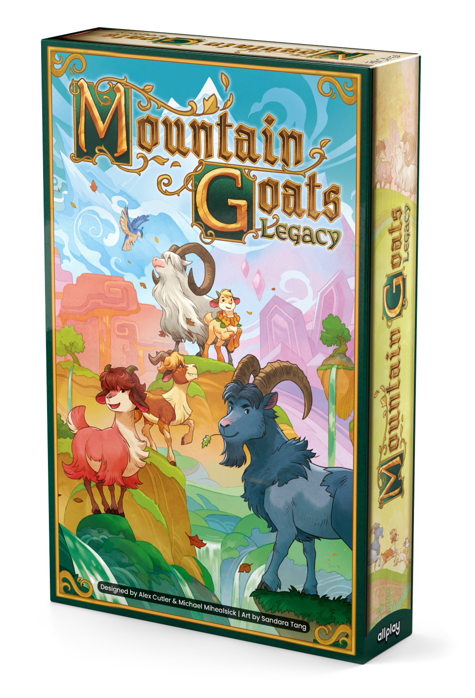 Mountain Goats: Legacy Board Game Box Family 