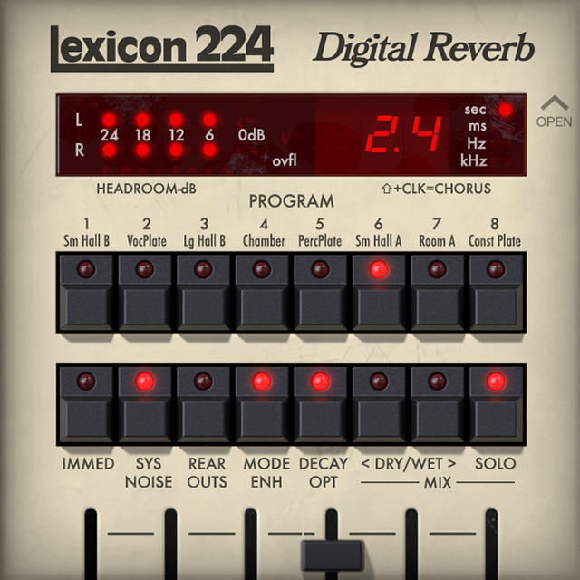 Lexicon 224 Digital Reverb
