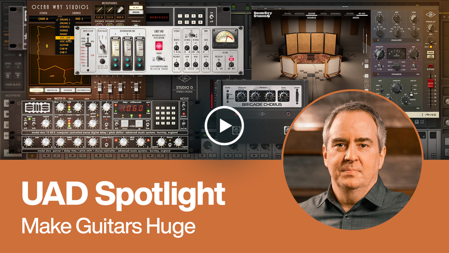 Mixing Guitars with Reverb and Modulation