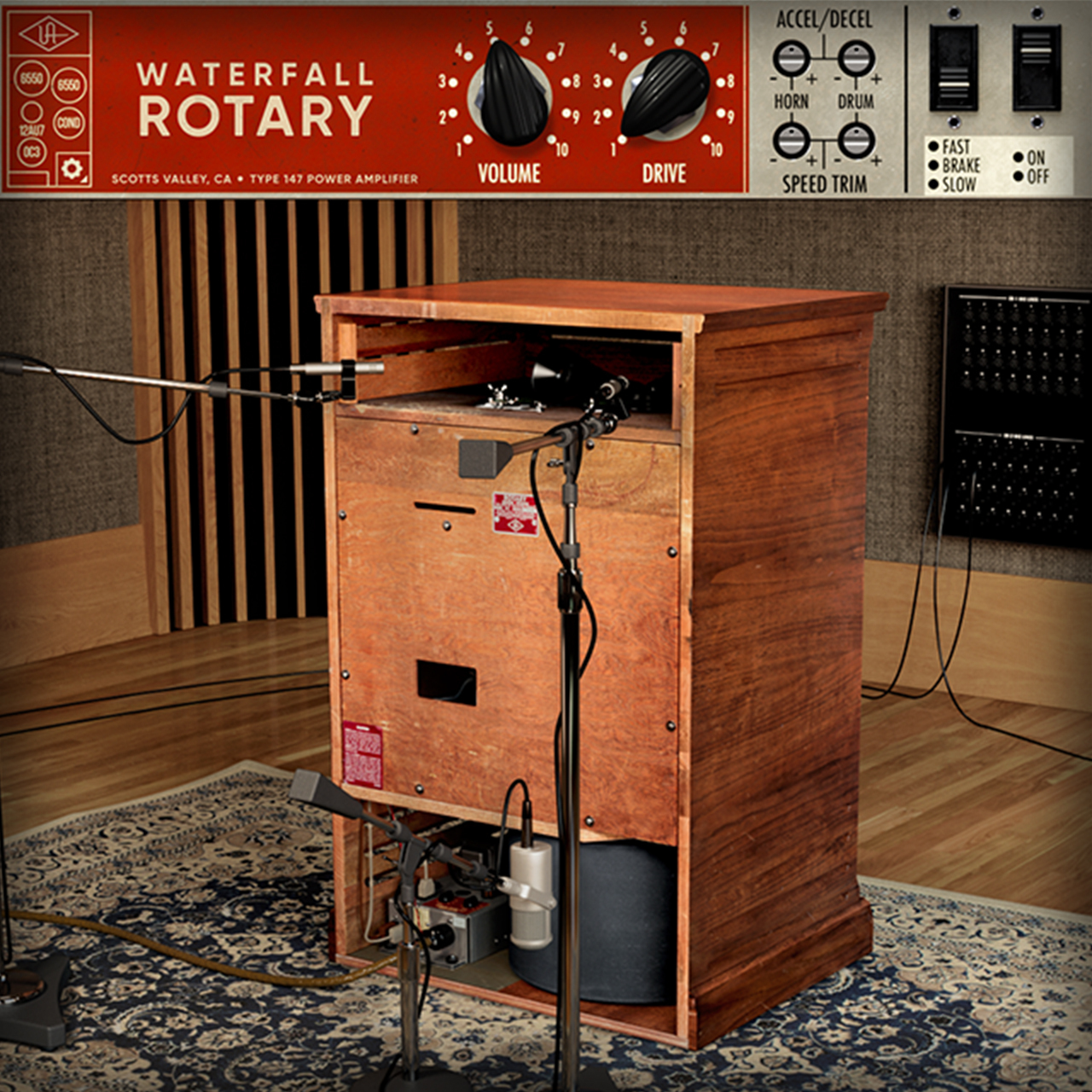 Waterfall Rotary Speaker