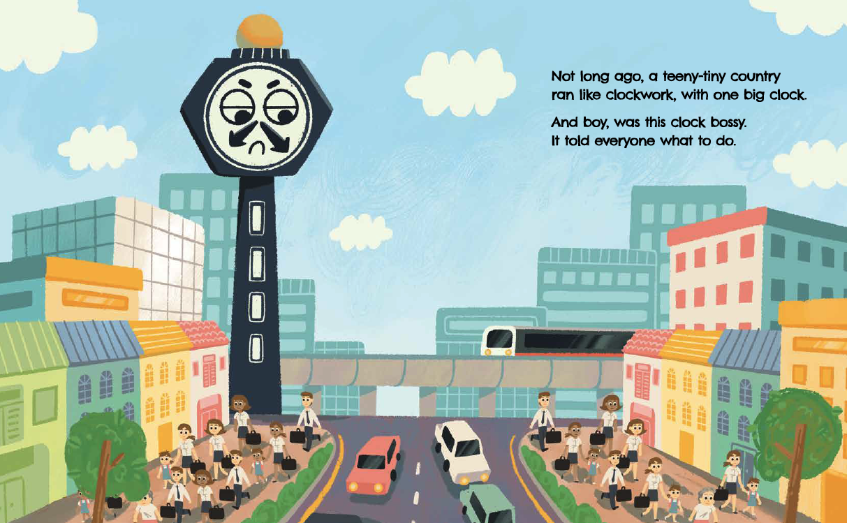 The Most Punctual Country in the World illustration
