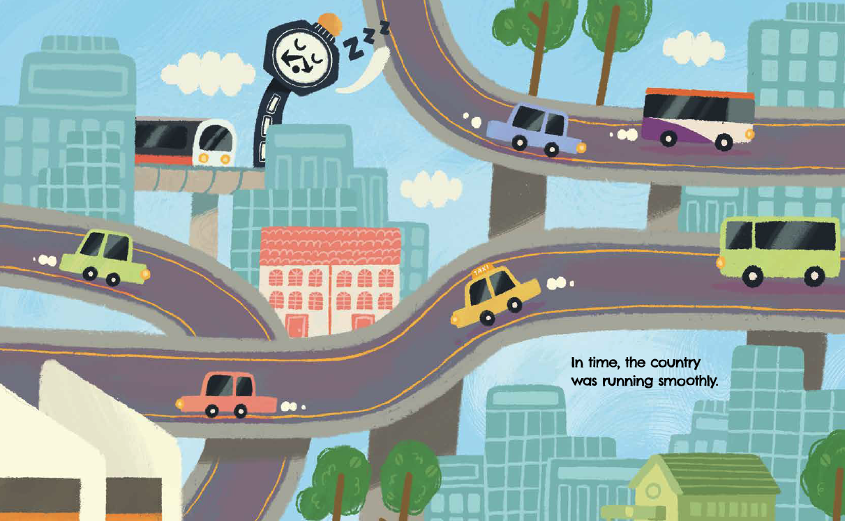 The Most Punctual Country in the World illustration