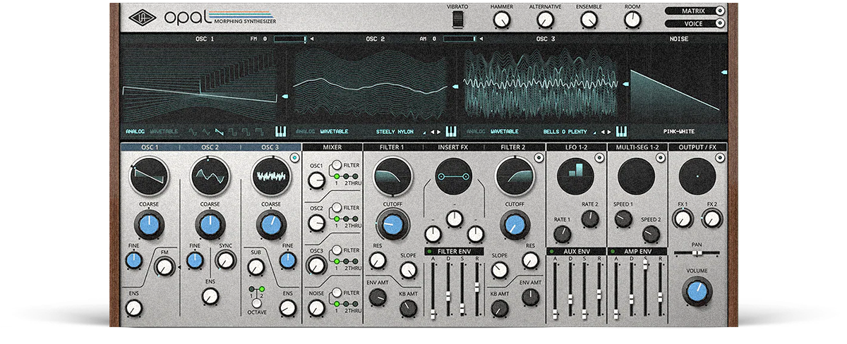 Opal Morphing Synthesizer