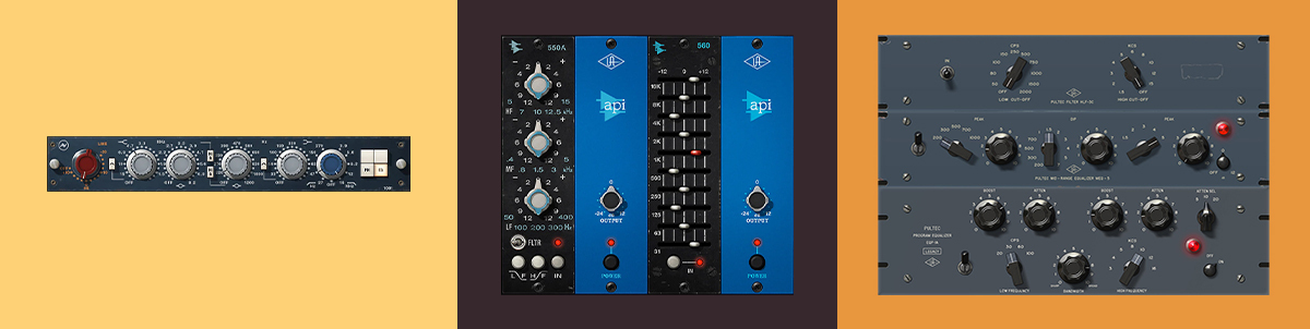 Essential EQs from API, Pultec & Neve