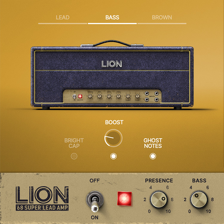 UAD Lion ’68 Super Lead Amp