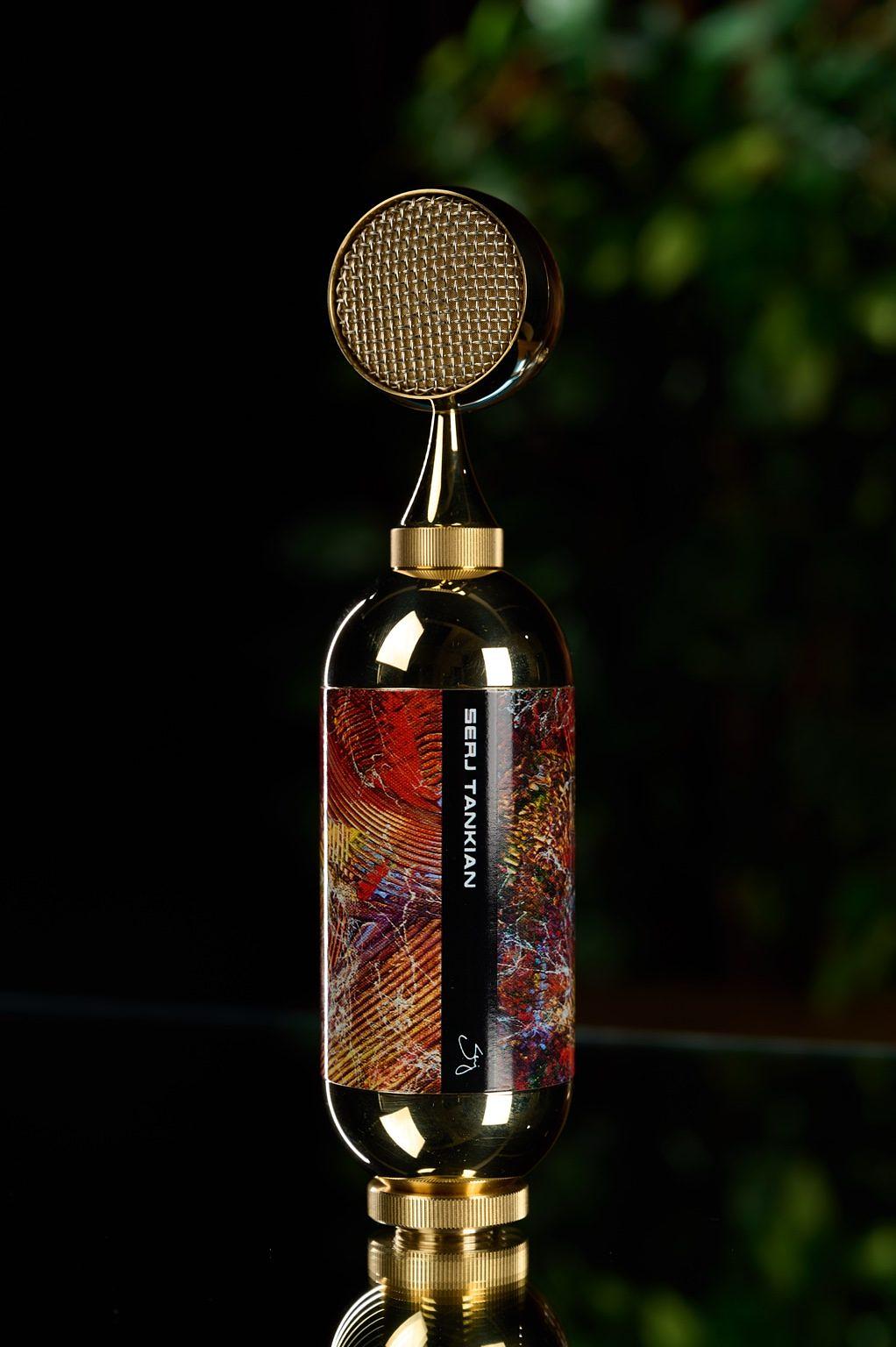 The Wax Brass Bomblet with Serj’s artwork