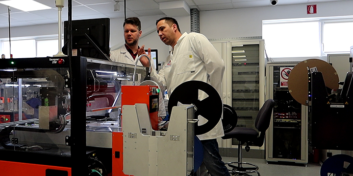 EPS Global team at an automated programming system in Indianapolis
