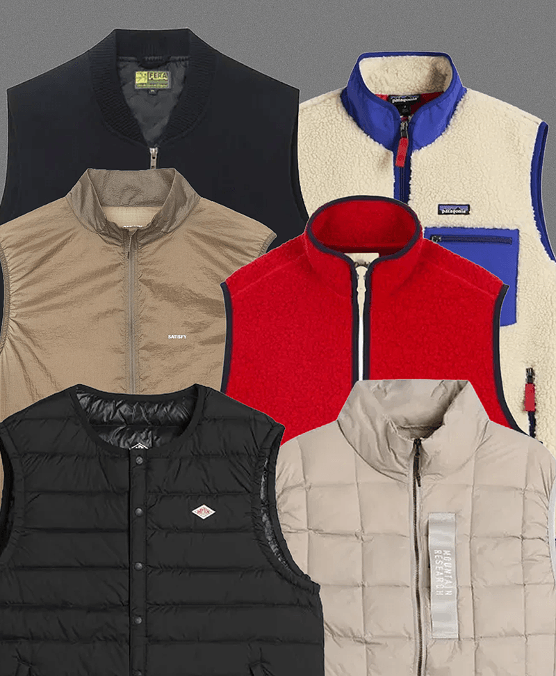 Gilets layered
